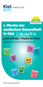 Flyer mit Smileys